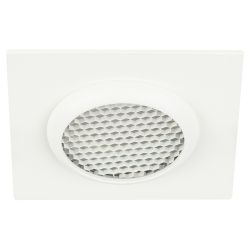 Светильник встраиваемый алюминиевый ЭРА KL110 WH под лампу MR16 GU5.3 белый матовый | Алюминиевые встраиваемые светильники