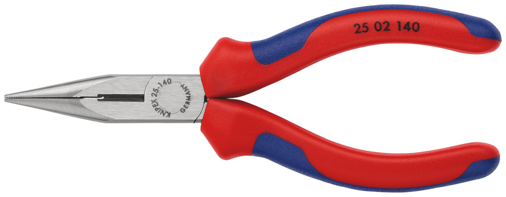Длинногубцы чернёные KNIPEX 140 мм 2502140SB