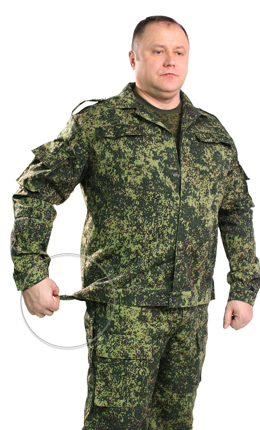 Костюм Спецназ тк. Рип-стоп Цифра