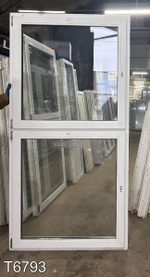 Окно Пластиковое Б/У 2260 (1140/1190)(в) x 1130(ш)