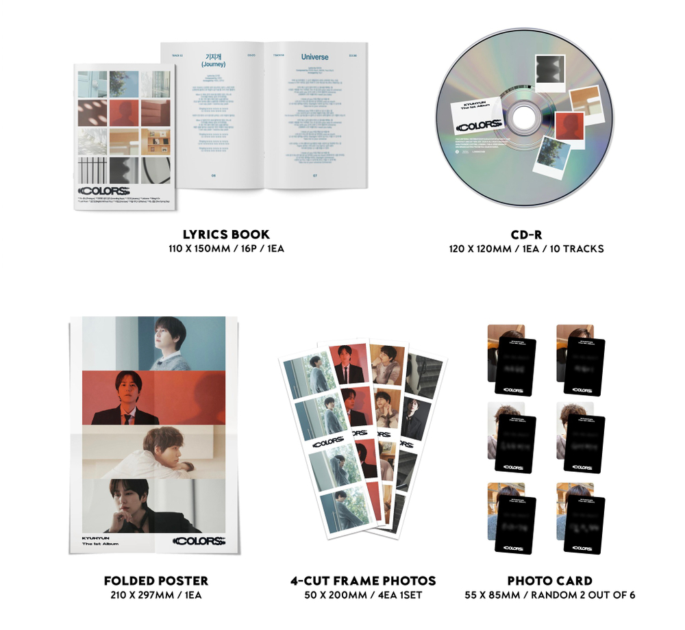 Альбом Kyuhyun - COLORS (Photo Book ver.)
