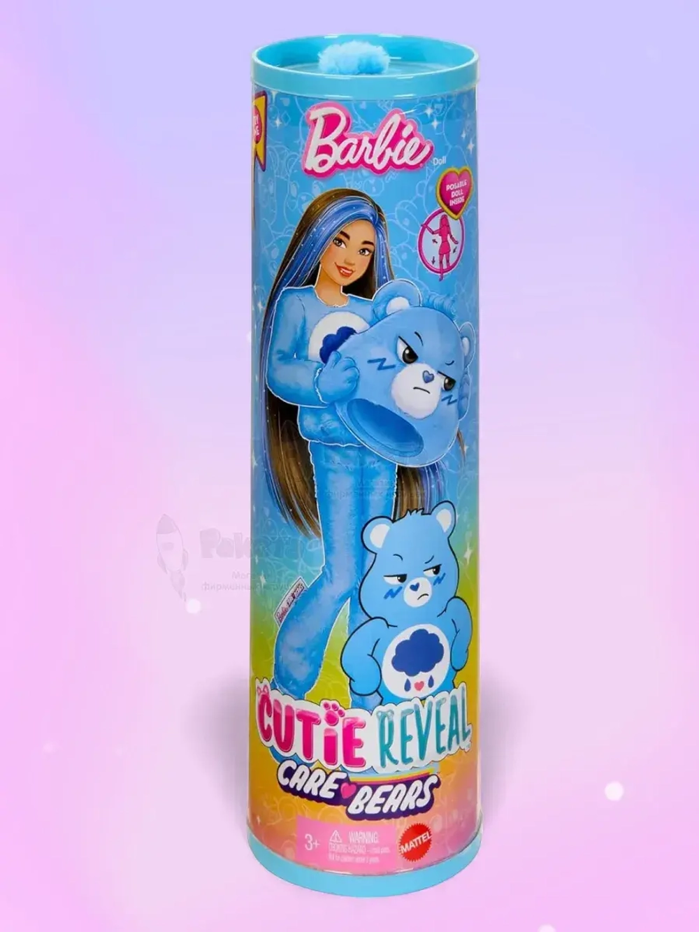 Кукла Барби Кьюти Ривл Cutie Reveal Care Bears Мишка JCN96