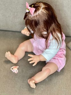 Кукла Реборн мягконабивная 60см в пакете (FA-088A)