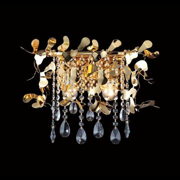 Бра Romeo AP2 Gold Crystal Lux
