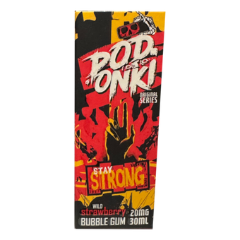 Жидкость PODONKI LAST HAP salt 2% 30 ml - Земляничный Баблгам