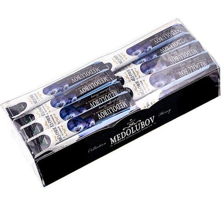 Подарочная упаковка Медовое суфле Медолюбов с Черникой Стики 50шт