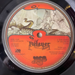 Винтажная виниловая пластинка LP Yes Relayer (USA 1974)