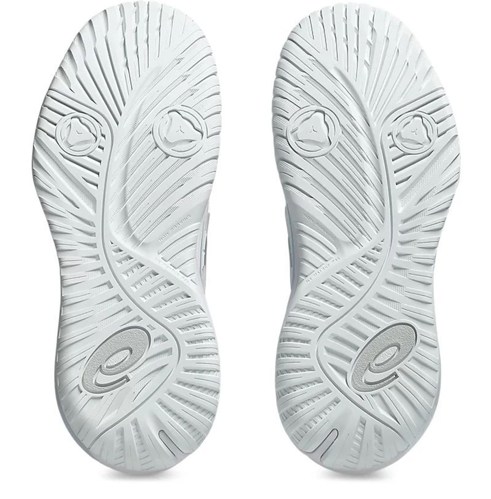 Женские Кроссовки теннисные Asics Gel-Resolution X - white/pure silver