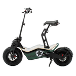 Электросамокат Velocifero MAD 1000W (Army) с сиденьем