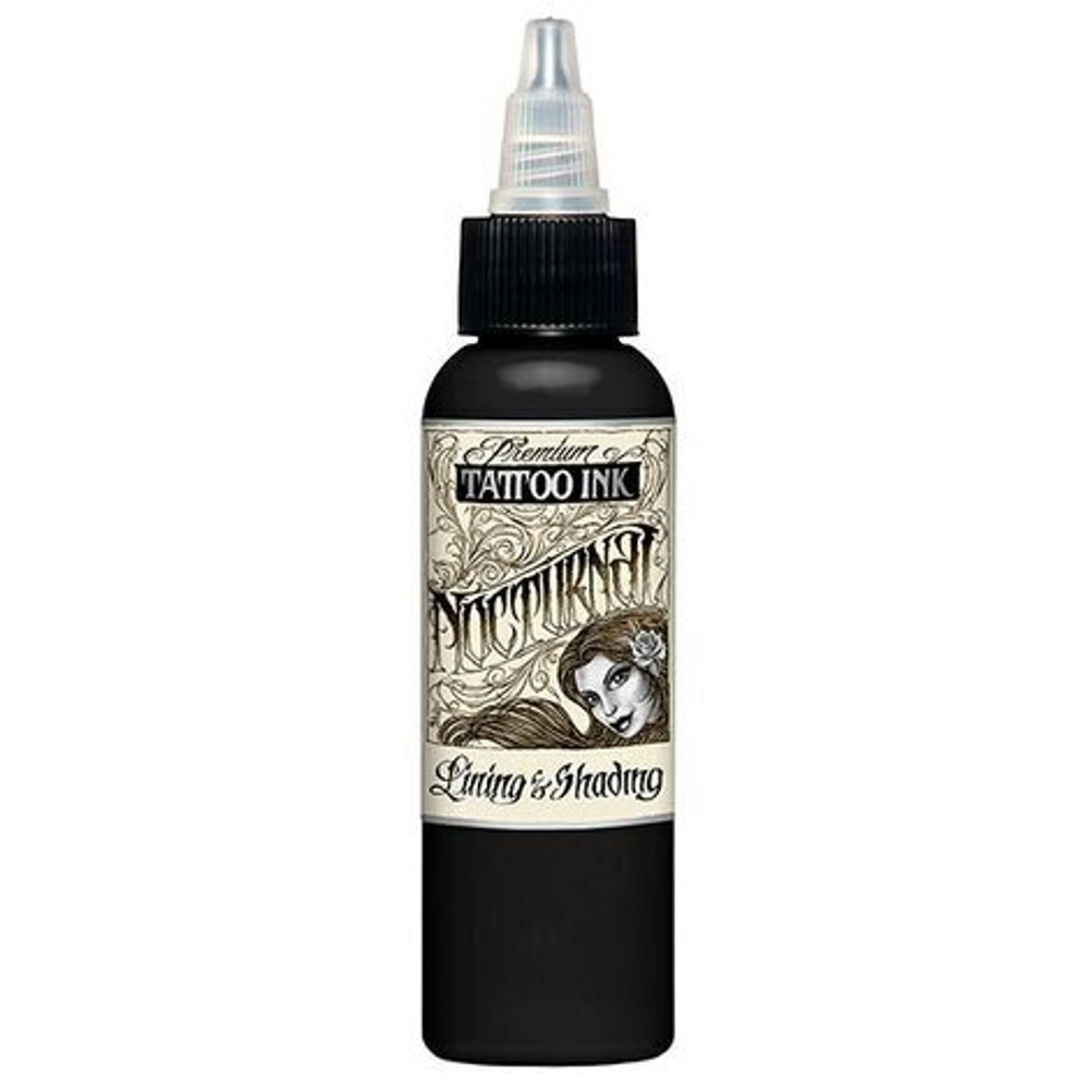 super black tattoo ink 30 ml
