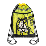 Мешок для сменной обуви 1 отделение Проф-Пресс, 360х480 мм, с карманом, с светоотражающей полосой, "Птичка в клетке"