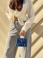 Сумка Hermes из кожи крокодила