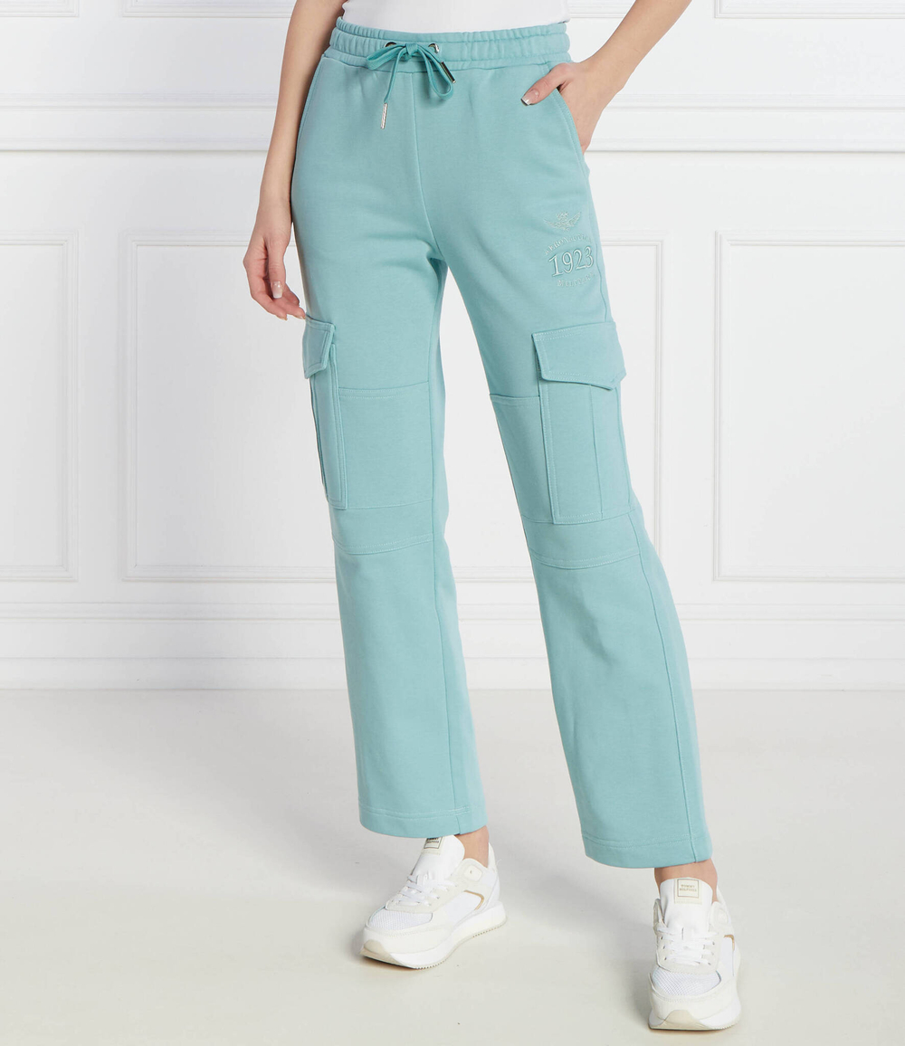 Спортивные штаны Aeronautica Militare - мятный(PF932DF541)