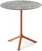 Стол ламинированный обеденный складной Scab Design Tripe Folding, терракотовый, зернистый