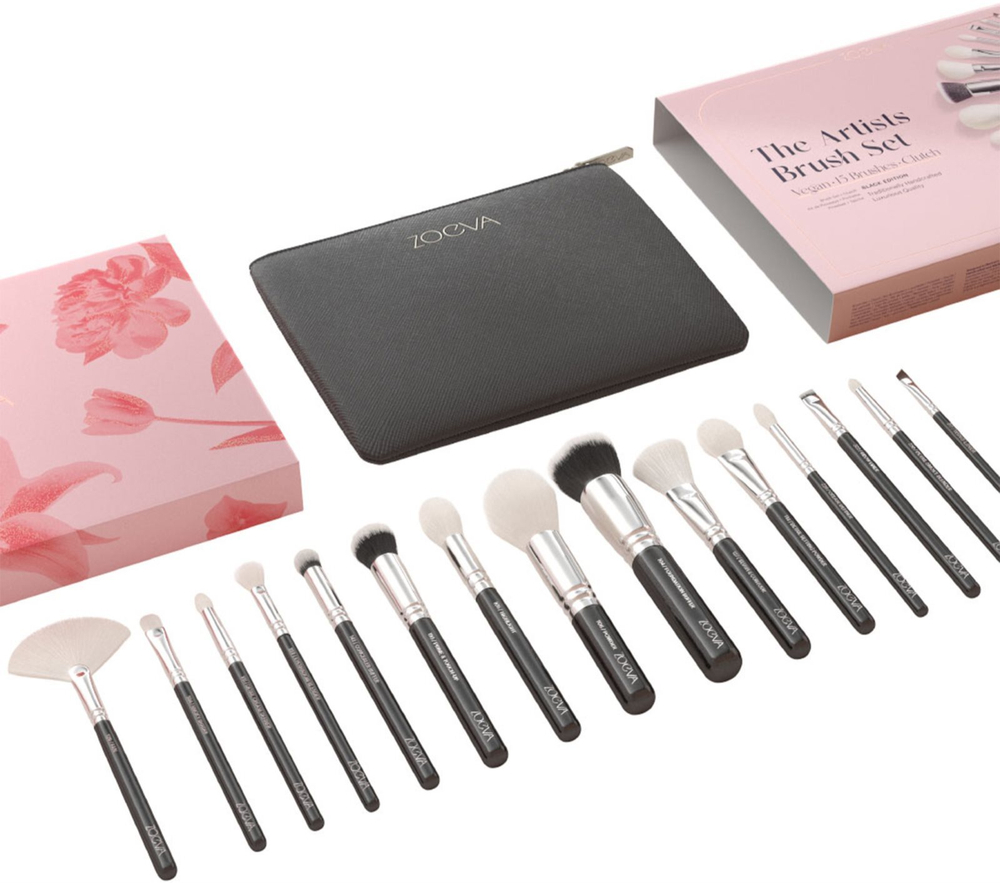 ZOEVA The Artists Brush Set - набор кистей с косметикой /  15 шт.   / GTIN 4250502824970