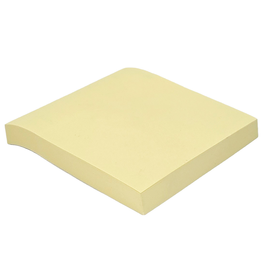 Клейкие листики KUVERT "Sticky" 76 х 76 мм, желтые, 100 листов