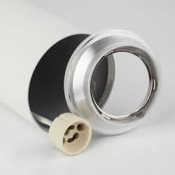 PL1 GU10 WH 300 Подсветка ЭРА подвесной, GU10, D80*300мм, белый | Подвесные светильники