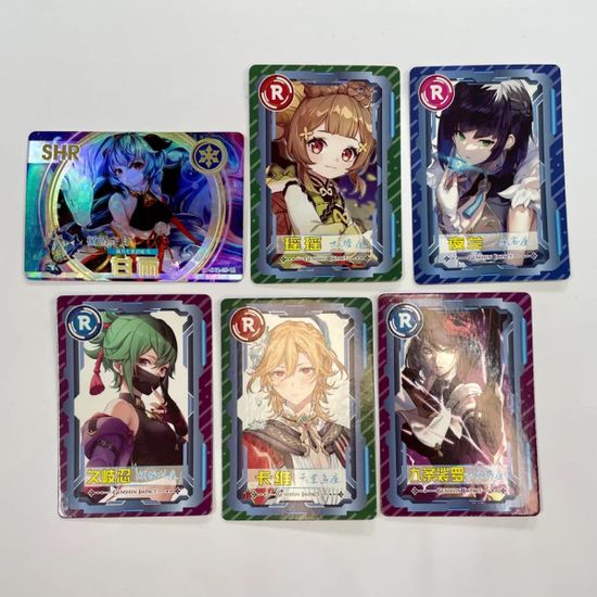 Коллекционные карточки Genshin Impact фабрики Kaer 4.2 (категория A)