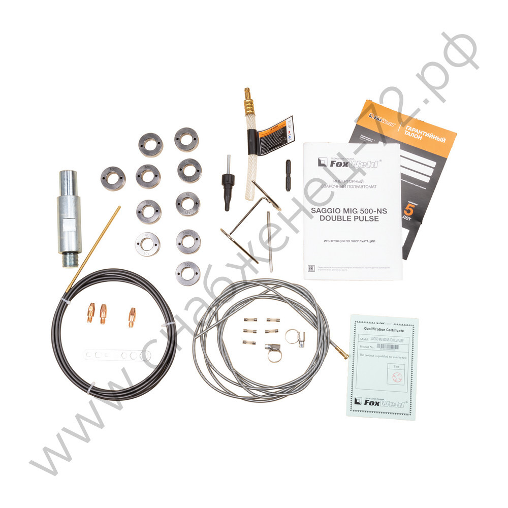 Сварочный полуавтомат SAGGIO MIG 500-NS DOUBLE PULSE (пр-во FoxWeld/КНР)