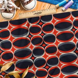 Ткань премиум бифлекс авангардные иллюзии