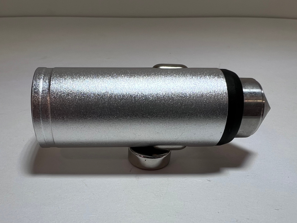 Автомобильное зарядное устройство QC3.0 (серый) (1 шт.)