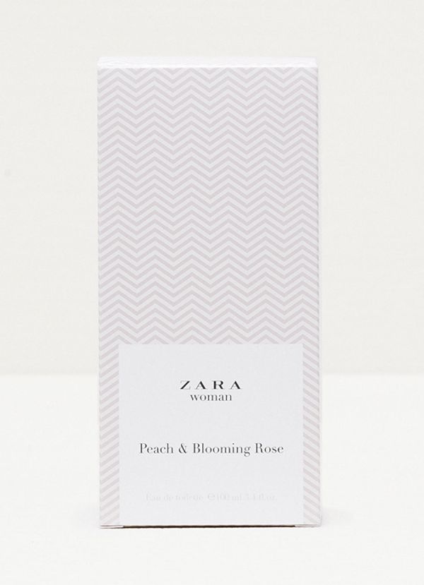 Zara Woman Peach and Blooming Rose