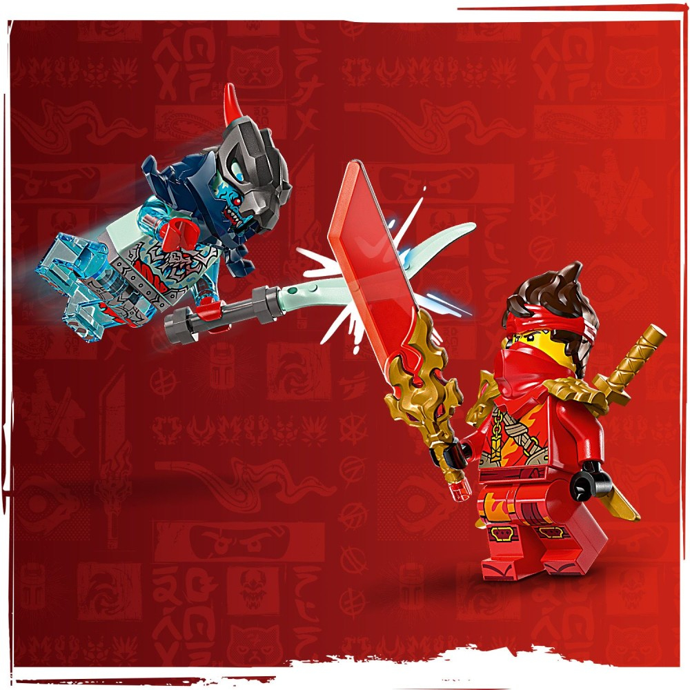Конструктор LEGO Ninjago 71838 Мотогонка Кая арт. 71838 79 дет — фото 14
