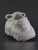 Кроссовки Изики детские - Yeezy boost- белые