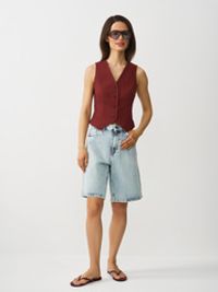 Шорты джинсовые "Светло-голубые" женские