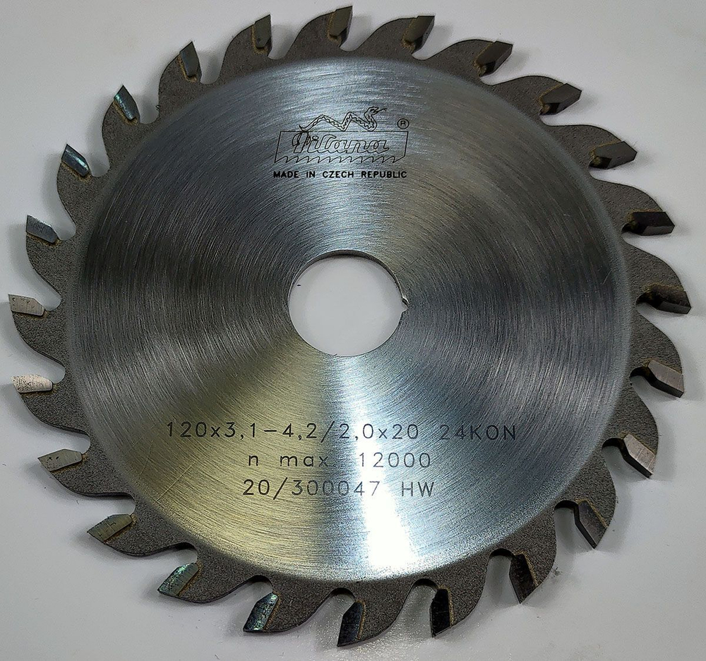 Пила дисковая TCT "Pilana" 120x3.1-4.2/2.0x20 z24 93 KON