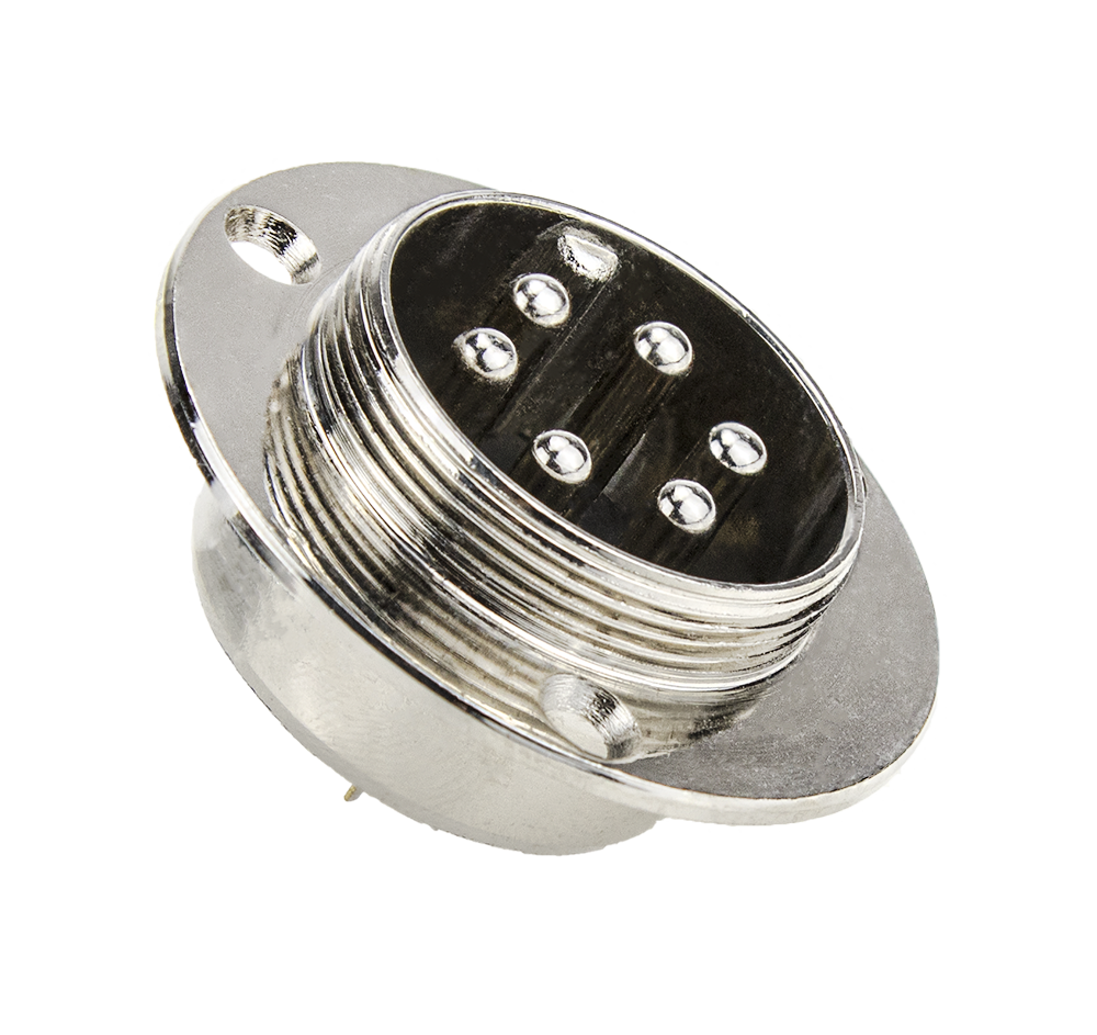 Разъем панельный START MIG 3500/5000 6pin STMP5006