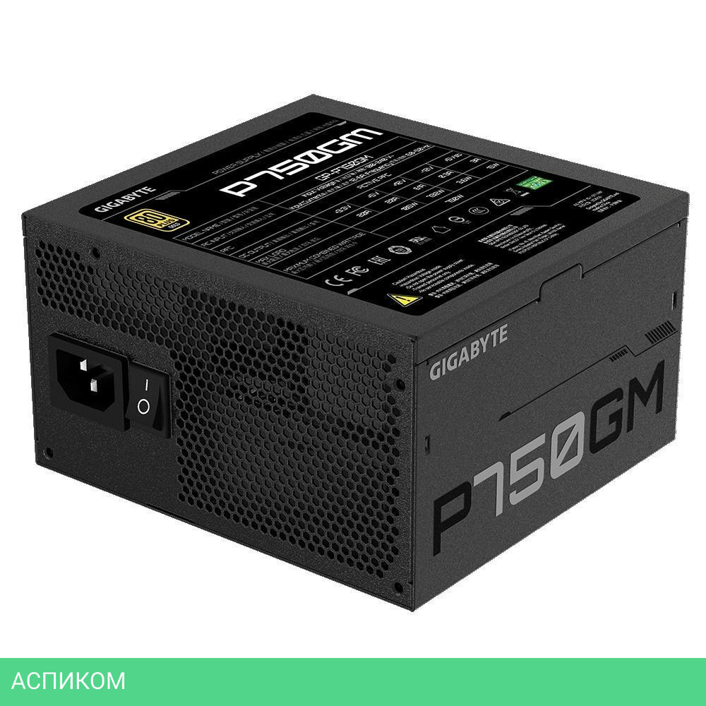 Блок питания Gigabyte ATX 750W GP-P750GM