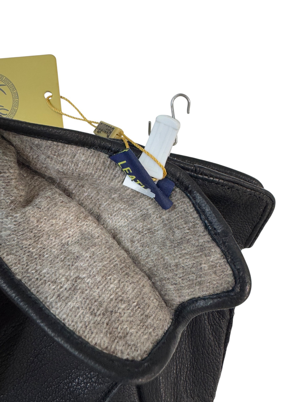 Перчатки. Мужские. Материал верха: Кожа оленя. Подклад: Шерсть-трикотаж. 5 шт в упаковке.