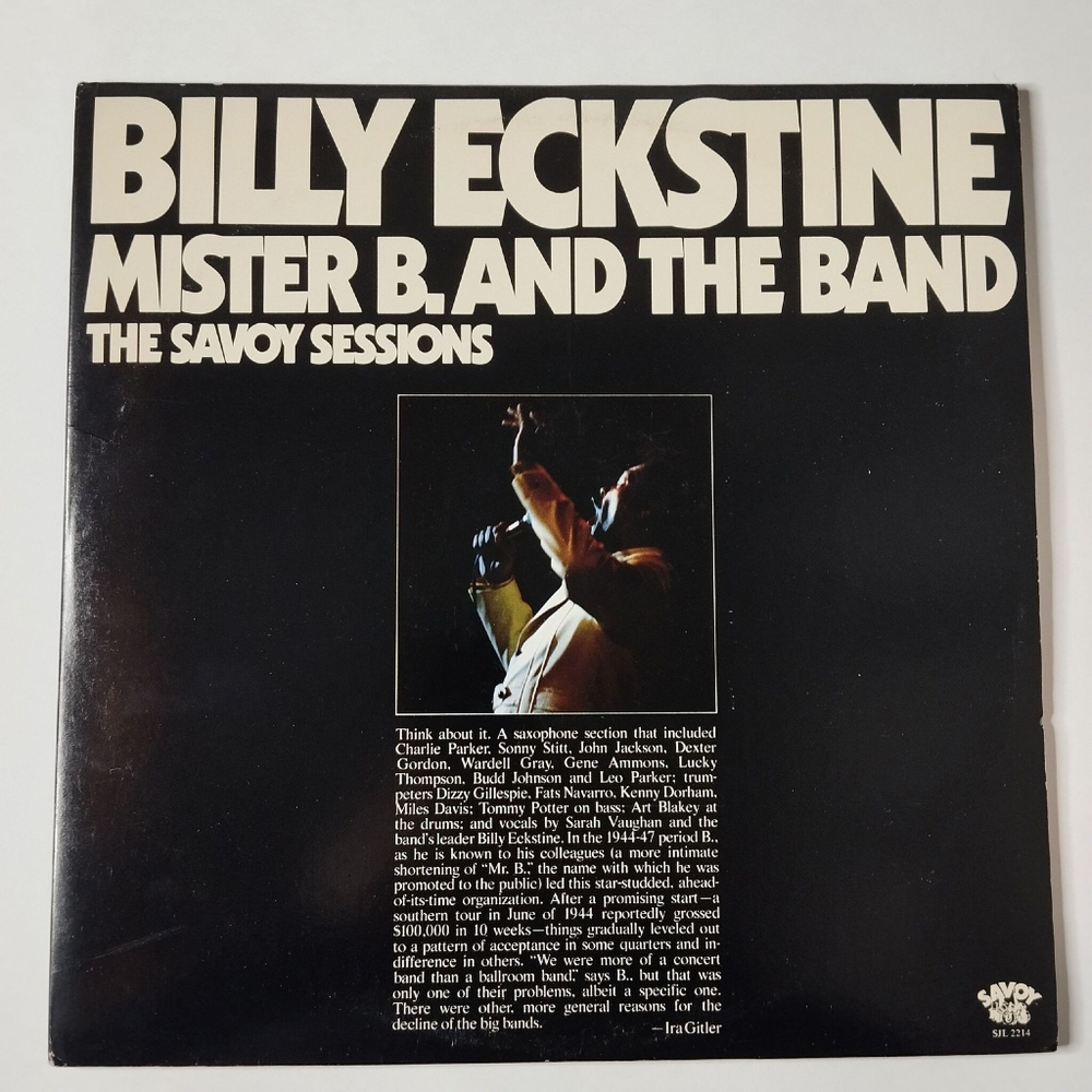 Винтажная виниловая пластинка LP Billy Eckstine Mister B. And The Band (USA 1976)