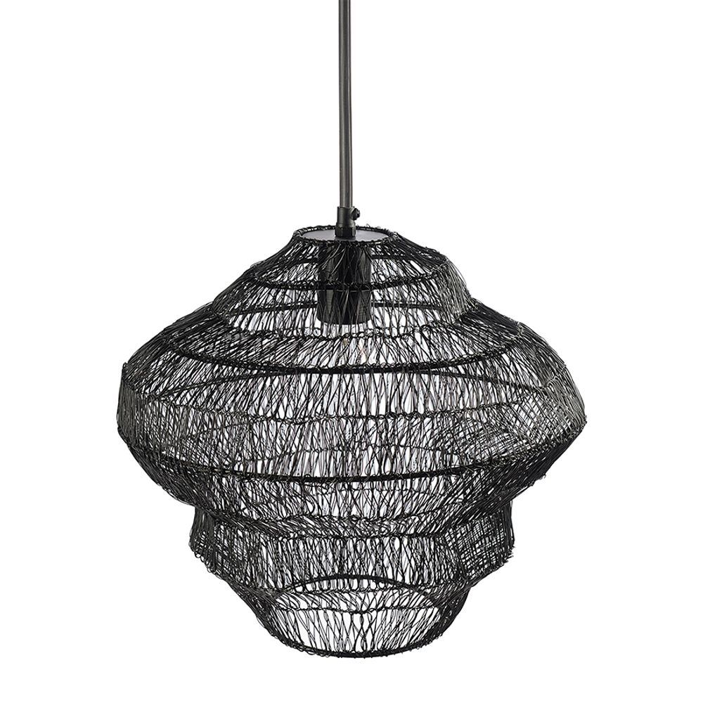 Светильник подвесной Vinger, Ø34х35 см, темно-серый