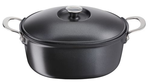Утятница с крышкой из алюминия Tefal Pro Cook 30X22,5 см E2156975