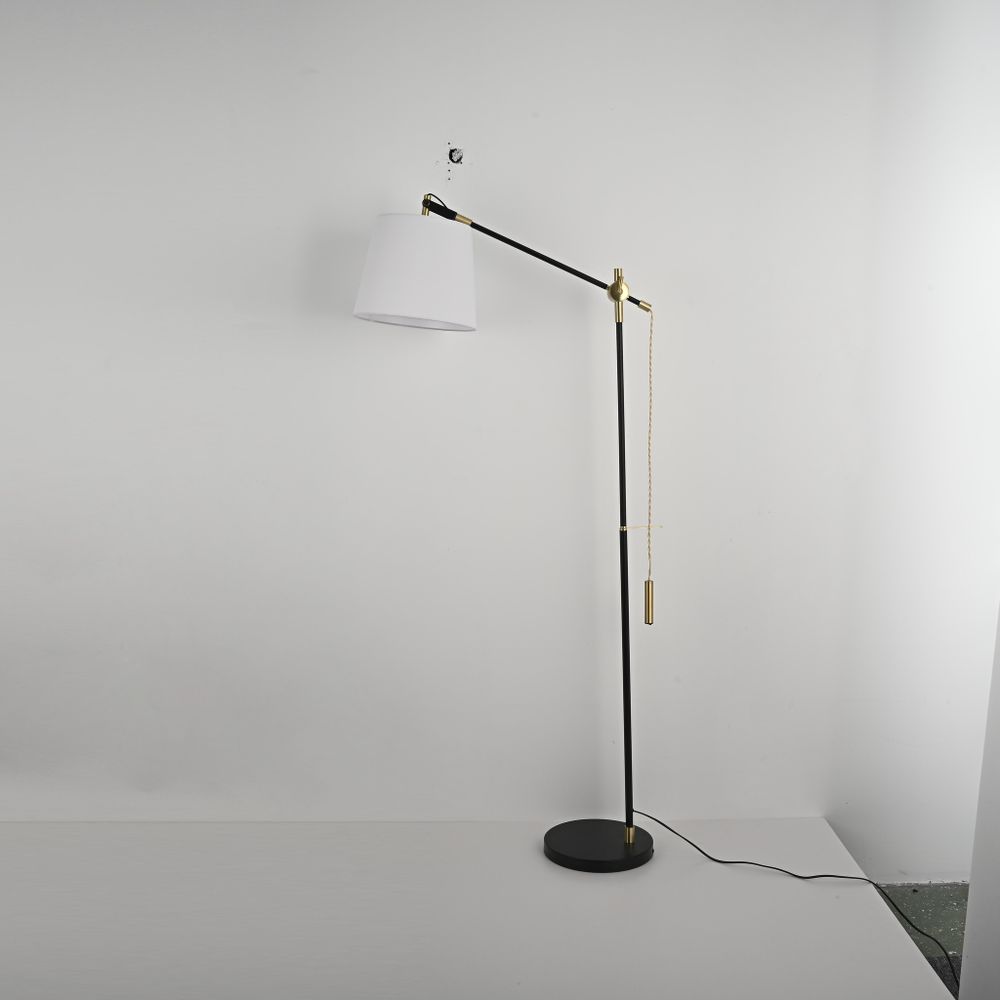 Напольный торшер PIPE white