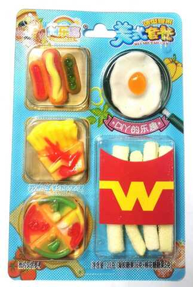 Мармеладный набор French Fries Set 21 гр