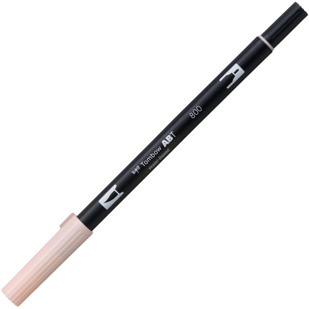 Tombow ABT Dual Brush Pen: 800 Pale Pink