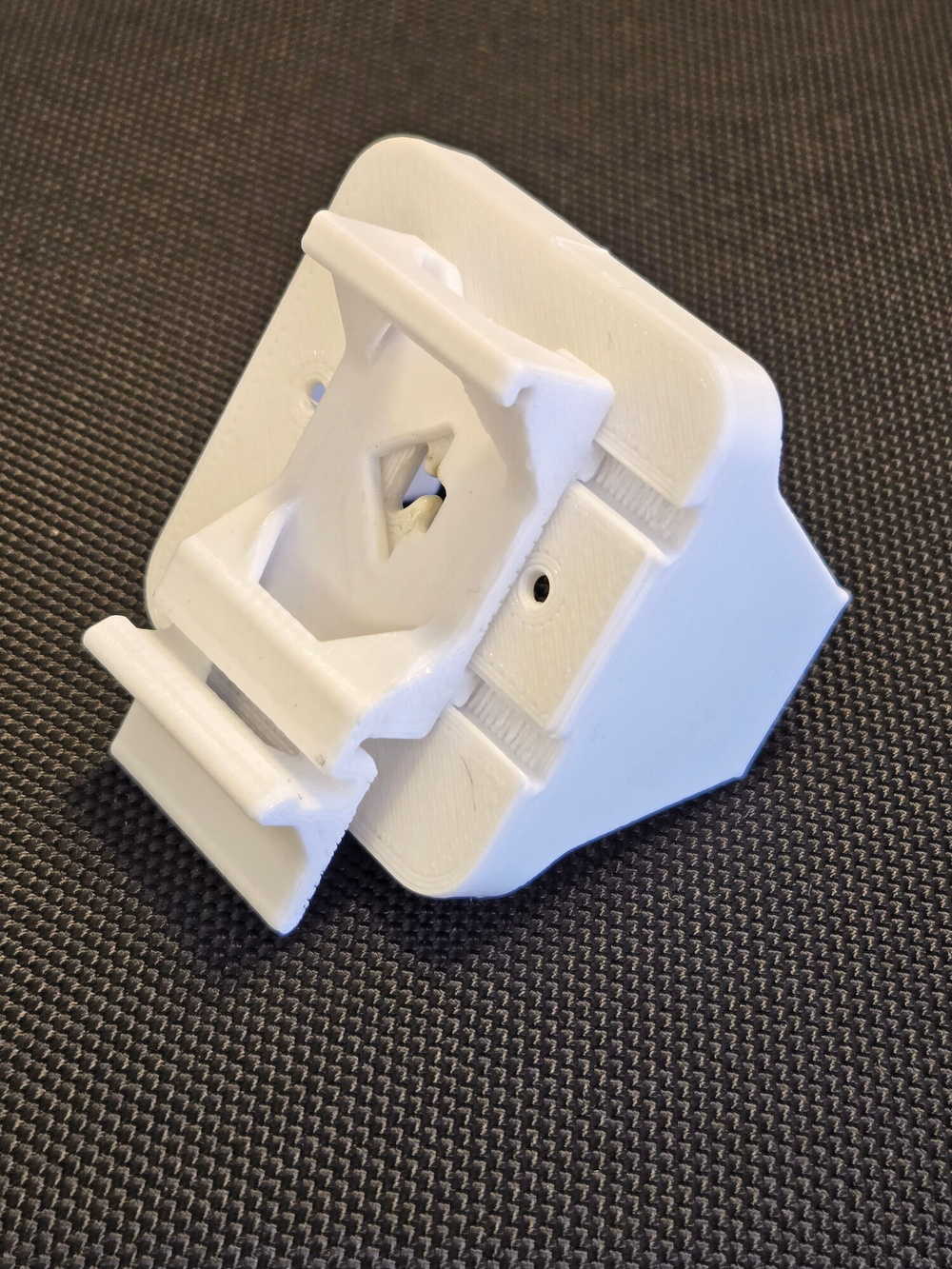 Крепление для одноканального реле Aqara T1 (с нейтралью) на DIN-рейку SSM-U01, 3D печать, белое