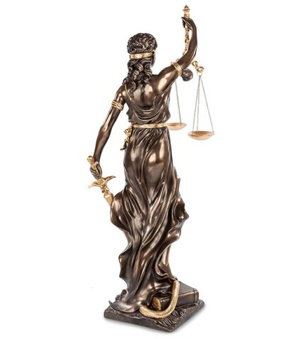Veronese WS-653/ 2 Статуэтка «Фемида - богиня правосудия»