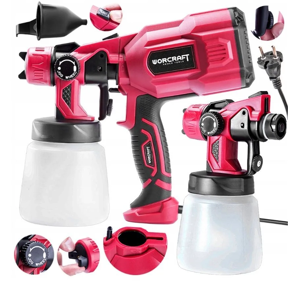 Краскопульт WORCRAFT SG06-800 550 Вт