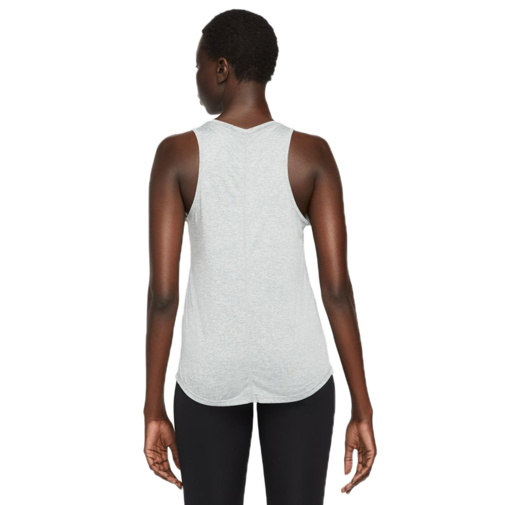 Женский топ теннисный Nike Dri-FIT One Tank W - particle grey/htr/black