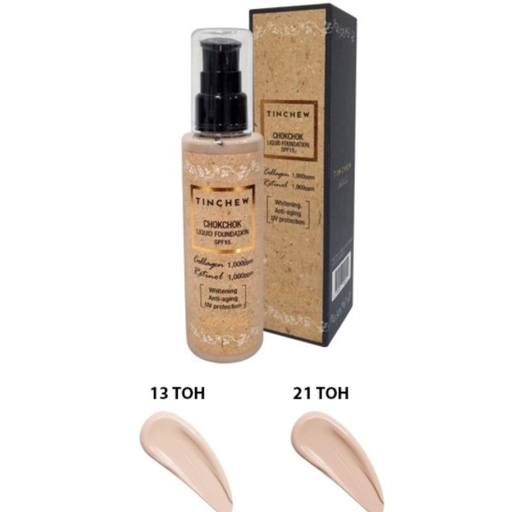 Тональный крем Tinchew Chokchok Liquid Foundation SPF15 110 мл