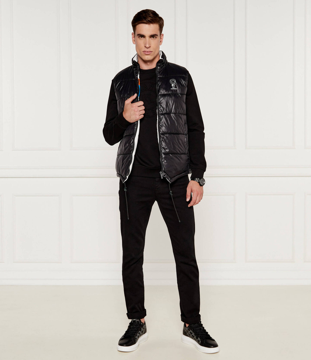 Двухсторонняя безрукавка Karl Lagerfeld - черный(505401 543590)