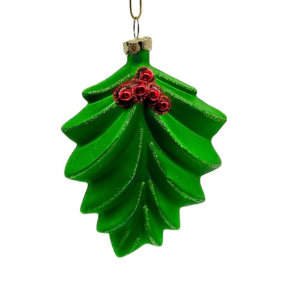 Листок, ёлочное украшение