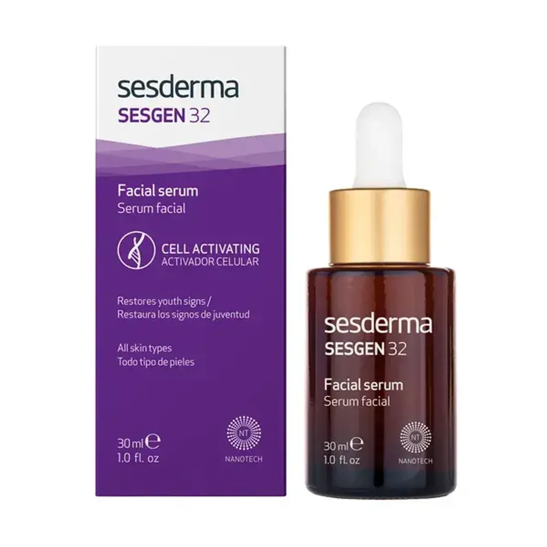Сыворотка клеточный активатор SESGEN 32 CELL ACTIVATING LIPOSOMAL SERUM, 30мл
