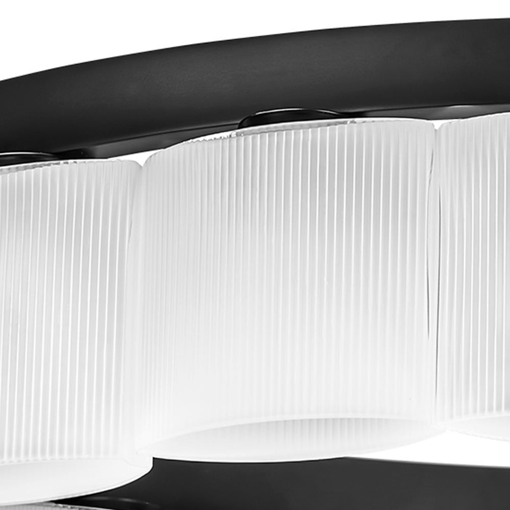 812186 Люстра NIBBLER 18х6W(Led) G9 ЧЕРНЫЙ/БЕЛЫЙ