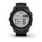 Умные часы Garmin Fenix 7 Sapphire Solar титановый серый DLC с черным ремешком