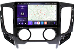 Магнитола для Mitsubishi L200 2015-2024 (кондиционер), FIAT Fullback - Carmedia OL-9567-1 QLed+2K, Android 12, TS10,  CarPlay, 4G SIM-слот